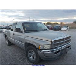 1999 - DODGE RAM 1500 // BONDED TITLE