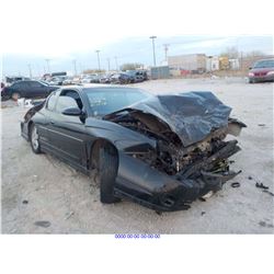 2004 - CHEVROLET MONTE CARLO // REBUILT SALVAGE