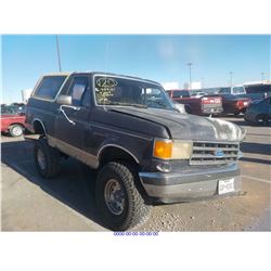 1990 - FORD BRONCO // BONDED TITLE