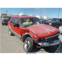 1999 - CHEVROLET BLAZER // REBUILT SALVAGE