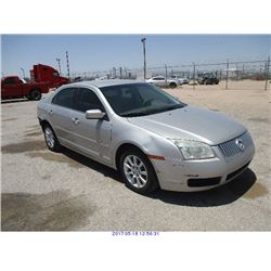 2007 - MERCURY MILAN // SCRAP ONLY