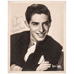 c. 1930s Young MILTON BERLE Signed Gelatin Silver B&W Photograph