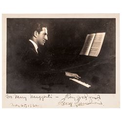 1930-Dated Outstanding GEORGE GERSHWIN Inscribed and Signed Photograph