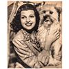 Image 1 : American Actress RITA HAYWORTH Magazine Photo Inscribed & Signed