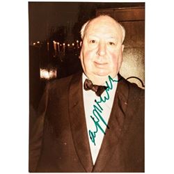 1971-Dated ALFRED HITCHCOCK Signed Color Photograph