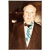 Image 1 : 1971-Dated ALFRED HITCHCOCK Signed Color Photograph