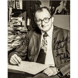 Vivid American Musical Arranger IRWIN KOSTAL Photograph Signed