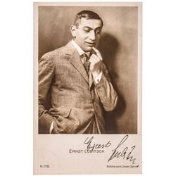 Film Director ERNST LUBITSCH Autograph Photograph Signed