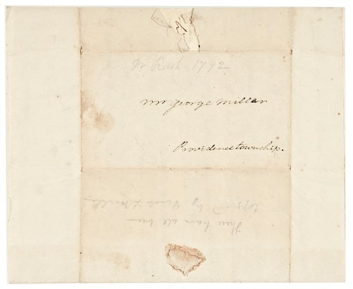 1792 Rare DOCTOR BENJAMIN RUSH Autograph Letter Signed Founding Father ...