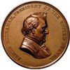Image 1 : Gem UNC. 1860-Dated First Japanese Embassy U.S. Mint Medal Bronzed Julian CM-23