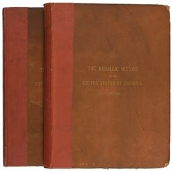 1880 Rare Book: Medallic History of the United States 1776-1876 by J. F. Loubat