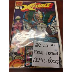 20 ALL#1 FIRST EDITION COMIC BOOKS