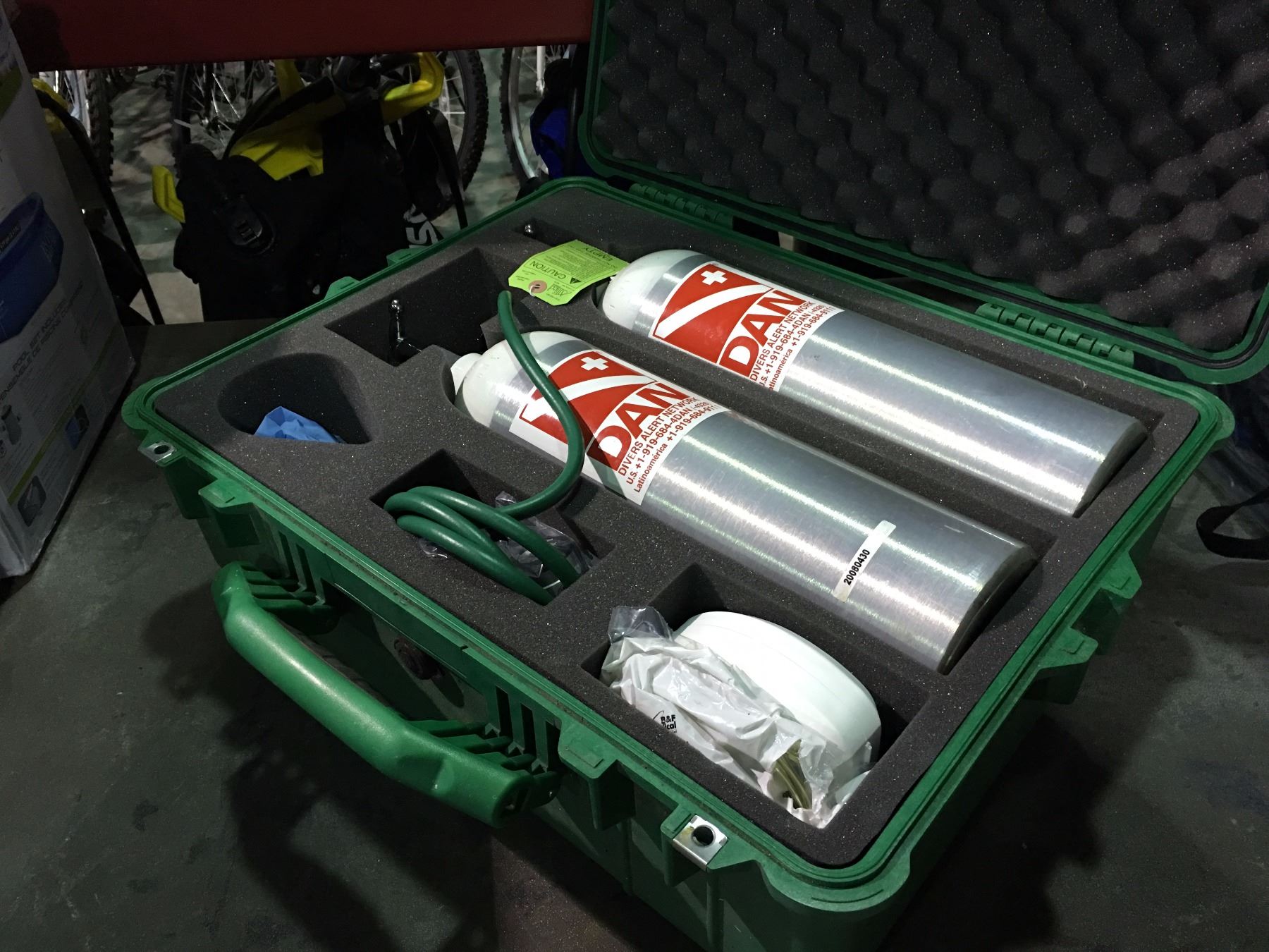 DAN DIVERS OXYGEN UNIT