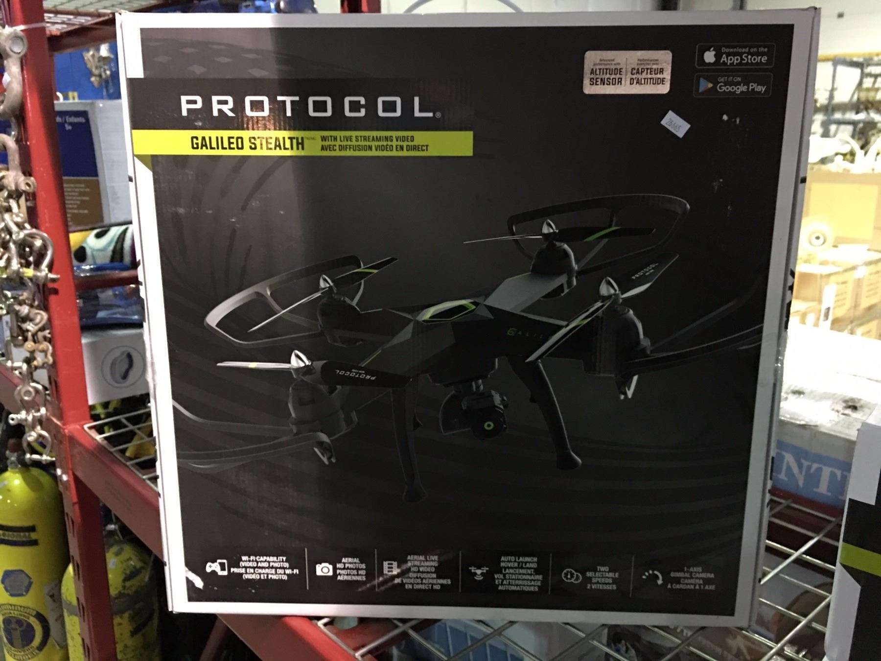 PROTOCOL GALILEO STEALTH DRONE