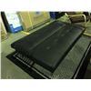 Image 2 : BLACK UPHOLSTERED KLIK-KLAK CONVERTIBLE SLEEPER SOFA
