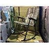 Image 1 : ROCKING PATIO CHAIR