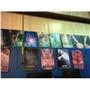 Image 2 : GROUP OF STAR TREK MOVIE POSTER ART PRINTS ON CANVAS ( 13 PANEL SET)