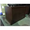 Image 2 : MAHOGANY FINISH OFFICE CABINET