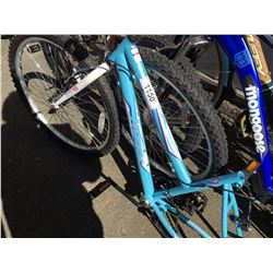 HUFFY 18 SPEED MOUNTAIN BIKE  (MINOR REPAIRS AND PARTS REQUIRED)