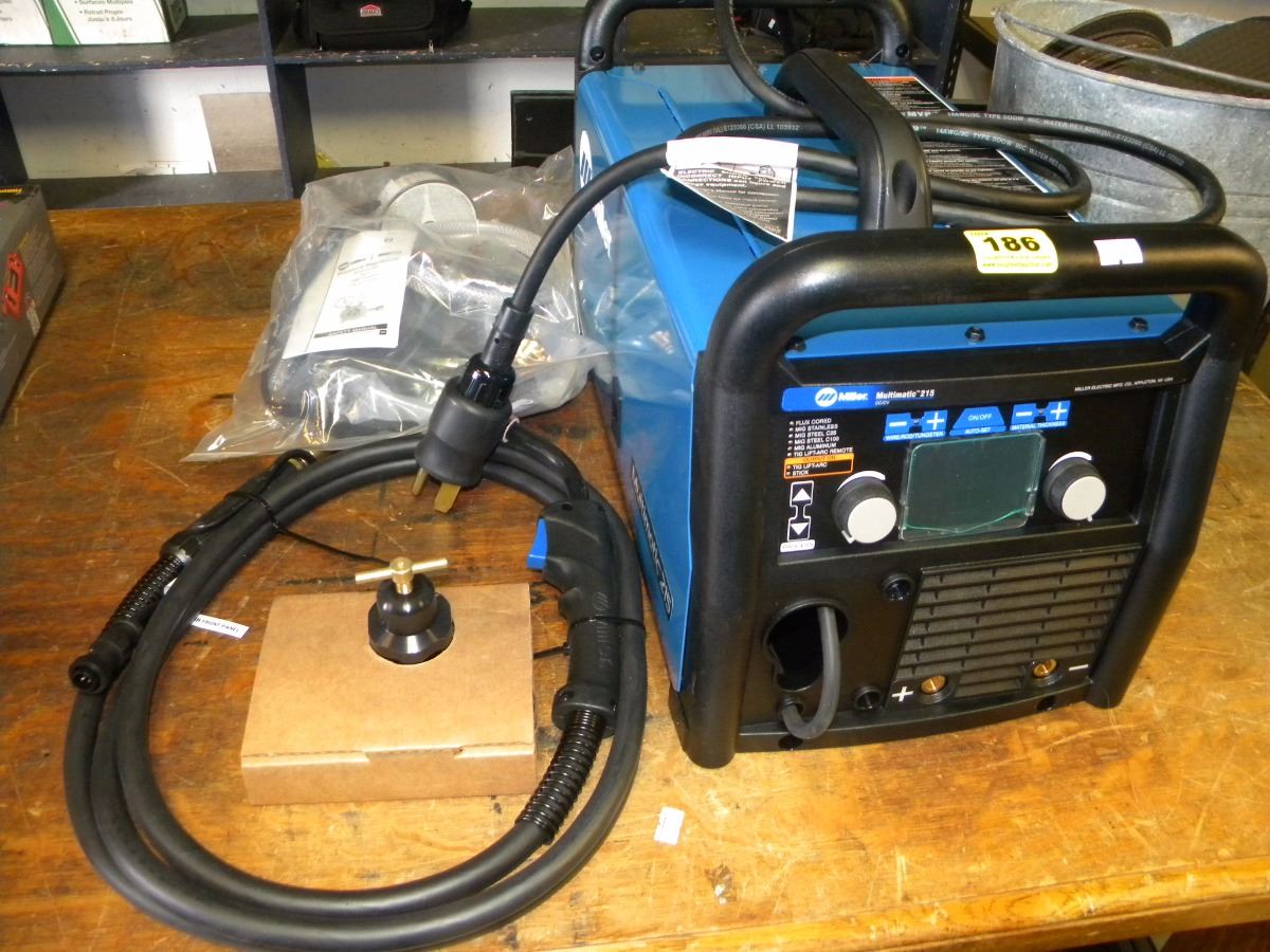 Miller Multimatic 215 >> New Miller Multimatic 215 Welder With Acc In Office Miller Multimatic 215 >> New Miller Multimatic 215 Welder With Acc In Office