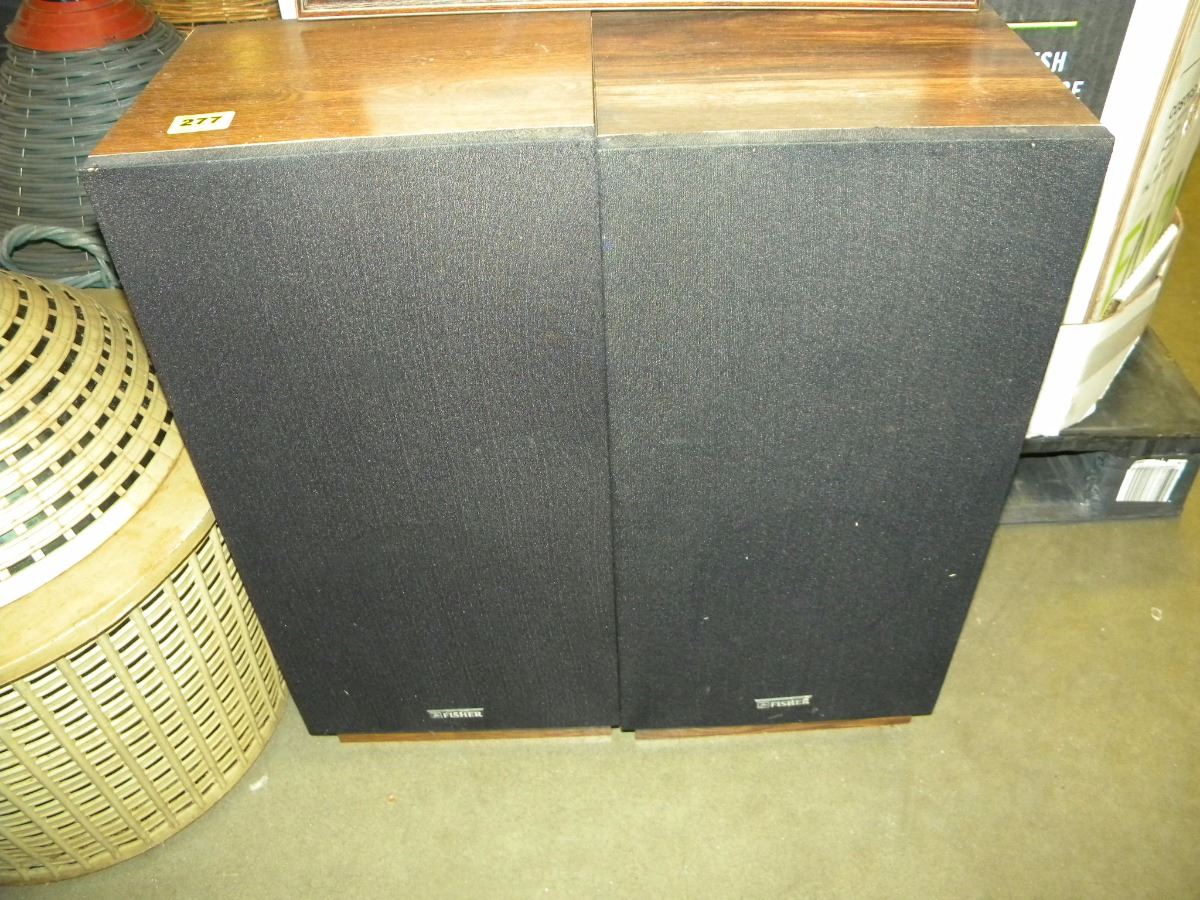 fisher floor speakers
