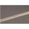 Image 1 : 14K WHITE GOLD FILIGREE STRAIGHTLINE BRACELET, set with 26 brilliant cut diamonds (approx. 2.14ct...