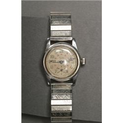 MEN'S OYSTER "LIPTON" WRISTWATCH, circa 1938; 15 jewel moovement; luminous hands and Arabic numer...
