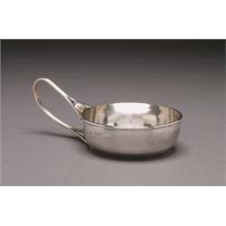 EDWARDIAN ARTS & CRAFTS SILVER LOOP, HANDLED BOWL, designed by Charles Robert Ashbee, of, cir...