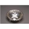 Image 1 : EDWARDIAN ARTS & CRAFTS SILVER BOWL, of shallow circular form, the sides pierced with and chased...