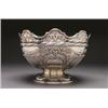 Image 1 : VICTORIAN SILVER, MONTEITH, of circular form with shaped rim on a pedestal foot, repoussT and c...