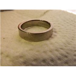 NEW RING - MAN'S NEW TITANIUM RING - COMFORT FIT - RETAIL ESTIMATE - $150