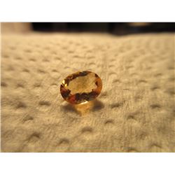 OVAL FACETTED CITRINE - ~1.25CT #1006