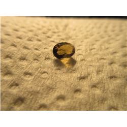 OVAL FACETTED TOPAZ - BROWN - ~1.4CT #1008
