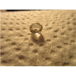 OVAL FACETTED TOPAZ-WHITE - ~1.5CT #1011