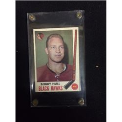 1968-69 BOBBY HULL TOPPS HOCKEY TRADING CARD