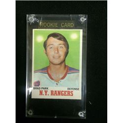 1969-70 BRAD PARK O-PEE-CHEE ROOKIE HOCKEY TRADING CARD