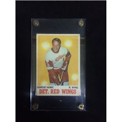 1969-70 GORDIE HOWE O-PEE-CHEE HOCKEY TRADING CARD