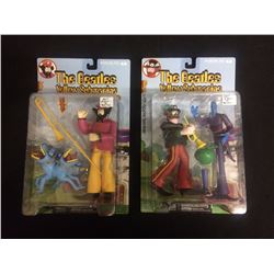 THE BEATLES YELLOW SUBMARINE ACTION FIGURES LOT BY MCFARLANE TOYS
