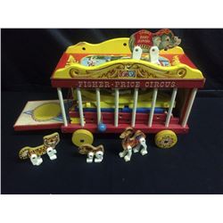 VINTAGE FISHER PRICE COLLECTIBLE CIRCUS TOY