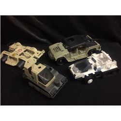 VINTAGE 1980'S GI JOE VEHICLE LOT