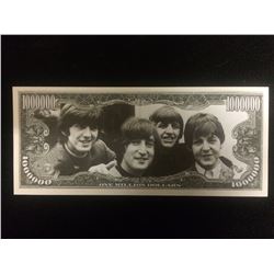 THE BEATLES FAB 4 NOVELTY MILLION DOLLAR BANK NOTE
