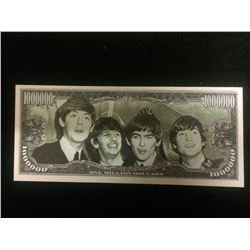 THE BEATLES FAB 4 NOVELTY MILLION DOLLAR BANK NOTE