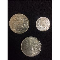 WORLD CURRENCY SILVER COIN LOT