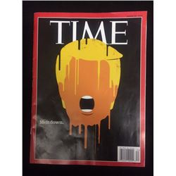 TIME MAGAZINE DONALD TRUMP COVER "MELTDOWN"