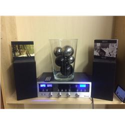 BLUETOOTH STEREO SYSTEM W/ SPEAKERS