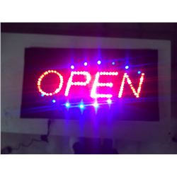 STORE VISUAL "OPEN" SIGN WORKING