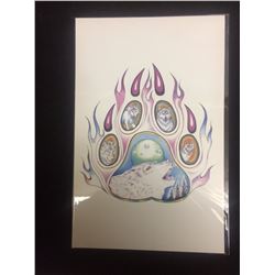 NATIVE ART PRINT