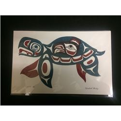 2015 NATIVE ART PRINT BY HUBERT BILLY