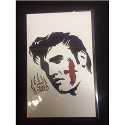 SIGNED NATIVE ART PRINT BY HUBERT BILLY