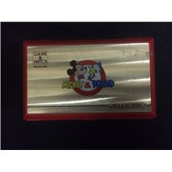 NINTENDO GAME & WATCH MICKEY & DONALD MULTI SCREEN VIDEO GAME SYSTEM